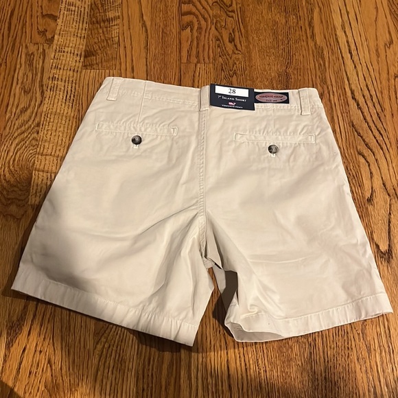 NWT Vineyard Vines Men’s 7” Stone Solid Island Shorts Size 28 - Picture 3 of 7